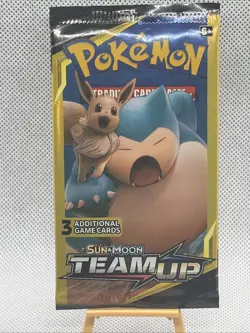 *SEALED* Pokemon Sun & Moon Team Up 4-Booster Packs (3 Cards Per Pack) - Image 3