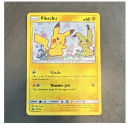 Pokemon TCG Pikachu SM162 Sun and Moon Promo Holo ENG - Image 1