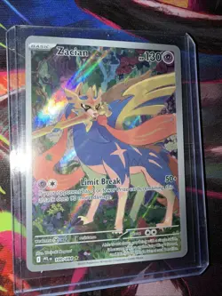 Pokemon TCG Zacian Phantasmal Flames Illustration Rare NM - Image 2