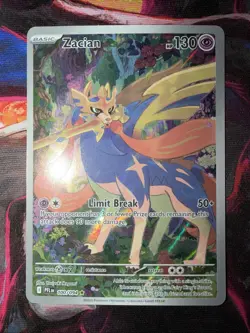 Pokemon TCG Zacian Phantasmal Flames Illustration Rare NM - Image 5