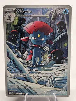 Weavile 228/217 - Ascended Heroes - Pack Fresh NM Illustration Rare Pokemon TCG - Image 1