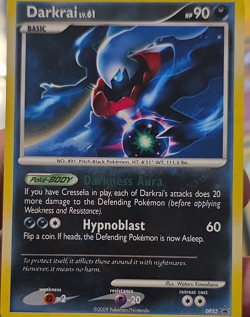 Pokemon Darkrai DP52 Promo Holo Basic 2009 Diamond and Pearl - Image 1