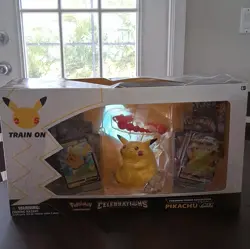 Pokemon TCG Celebrations Premium Figure Collection Box Pikachu VMAX English - Image 1
