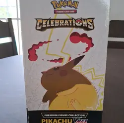Pokemon TCG Celebrations Premium Figure Collection Box Pikachu VMAX English - Image 3