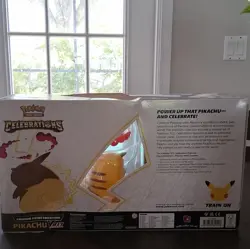 Pokemon TCG Celebrations Premium Figure Collection Box Pikachu VMAX English - Image 4