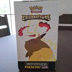 Pokemon TCG Celebrations Premium Figure Collection Box Pikachu VMAX English - Image 5