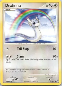 Dratini #91/146 (LP) Legends Awakened LA Pokemon - Image 1
