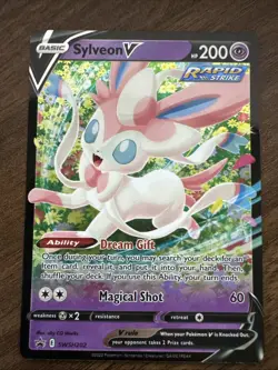 Pokemon Sylveon V SWSH202 SWSH: Sword & Shield Promo Cards Holo - Image 1