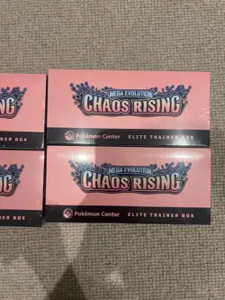 Chaos Rising Pokemon Center Elite Trainer Box ETB (Brand New & Sealed)✅ In Hand - Image 5