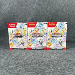 Pokemon TCG: Scarlet & Violet - Prismatic Evolutions 3x Booster Bundles - SEALED - Image 1