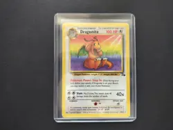 Dragonite 19/62 Fossil Regular Pokemon Vintage - Image 1