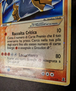 Groudon Gold Star EX Specie Delta 111/113 ITA - Carta Pokemon - Image 5