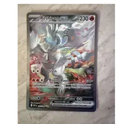 Pokemon Reshiram ex 166/086 SV White Flare Ultra Rare Full Art Holo 230 HP - Image 1