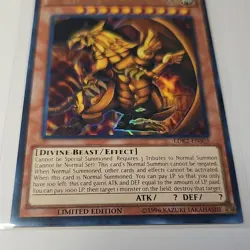 Konami Yu-Gi-Oh! The Winged Dragon of Ra LDK2-ENS03 Ultra Rare Holo Limited - Image 2