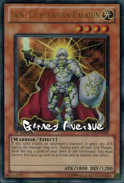 Yu-Gi-Oh ! Jain, Lightsworn Paladin LCGX-EN245 US/ULTRA - Image 1