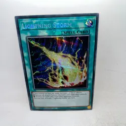 Lightning Storm MP22-EN253 2022 Tin of the Pharaoh's Gods Yugioh - Image 1