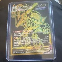 The Pokemon Company Pokemon Rayquaza VMAX Secret Rare Holo TG29/TG30 Eng - Image 1