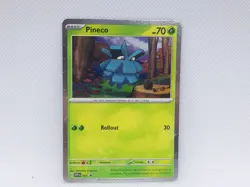 NM - Pineco 061 Cosmos Holo Pokemon Perfect Order Black Star Promo Pokemon ME03 - Image 1
