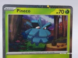 NM - Pineco 061 Cosmos Holo Pokemon Perfect Order Black Star Promo Pokemon ME03 - Image 2