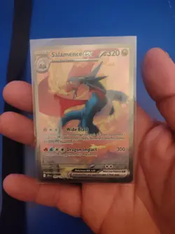 Pokemon TCG Salamence EX 187/159 Special Illustration Rare Journey Together - Image 1