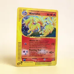 2003 Pokemon Aquapolis Ninetales H19/H32 — Holo Rare — Single Owner Pack-Pulled - Image 3