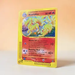 2003 Pokemon Aquapolis Ninetales H19/H32 — Holo Rare — Single Owner Pack-Pulled - Image 4