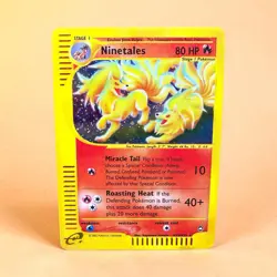 2003 Pokemon Aquapolis Ninetales H19/H32 — Holo Rare — Single Owner Pack-Pulled - Image 5