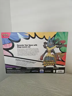 Pokemon TCG Ascended Heroes Premium Poster Collection Mega Lucario Sealed Box - Image 2