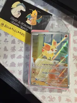 Fennekin 080 Pokemon Center Stamped Promo Chaos Rising Pokemon Center Sealed - Image 1
