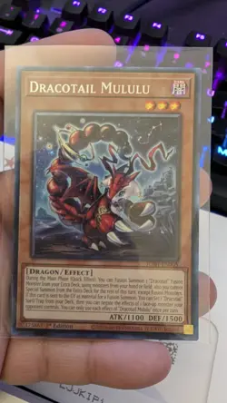 Yu-Gi-Oh! Dracotail Malulu Collectors Rare JUSH-EN005 - Image 1