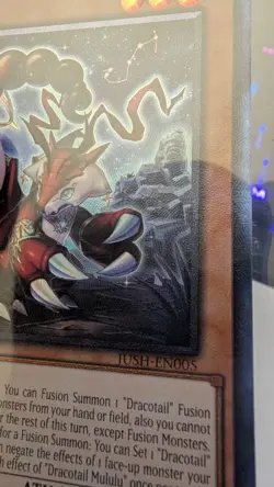 Yu-Gi-Oh! Dracotail Malulu Collectors Rare JUSH-EN005 - Image 5