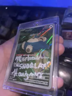 Pokemon Center Exclusive Snorlax Signed By Michael Haigney(Voice Of Snorlax) - Image 2