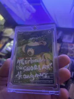 Pokemon Center Exclusive Snorlax Signed By Michael Haigney(Voice Of Snorlax) - Image 4