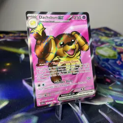 Dachsbun EX 160/142 Holo Ultra Rare S&V Stellar Crown Pokemon Card - Image 2