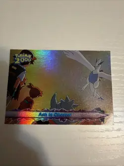 Pokemon Card Ash Is Chosen! 46 Rainbow Foil - The Movie 2000 Topps - Image 1