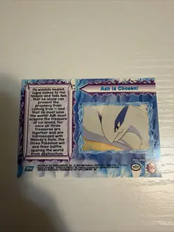 Pokemon Card Ash Is Chosen! 46 Rainbow Foil - The Movie 2000 Topps - Image 2
