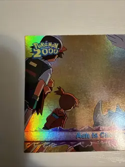 Pokemon Card Ash Is Chosen! 46 Rainbow Foil - The Movie 2000 Topps - Image 3