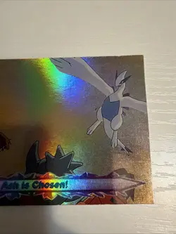 Pokemon Card Ash Is Chosen! 46 Rainbow Foil - The Movie 2000 Topps - Image 4