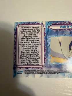 Pokemon Card Ash Is Chosen! 46 Rainbow Foil - The Movie 2000 Topps - Image 5