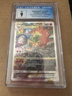 Charizard VSTAR SWSH262 Sword & Shield Promo Holo Pokemon CGC 9 Mint - Image 1