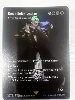 Emet-Selch, Ascian - K'rrik, Son of Yawgmoth (Showcase) foil - Image 1
