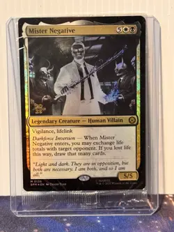 Mister Negative - 135 - SPM - NM - MTG Magic the Gathering - Mythic Sealed - Image 1