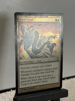 Magic: The Gathering Spirit Loop Foil Enchantment Aura Time Spiral 42/301 White - Image 2