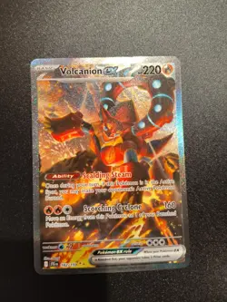 Pokemon TCG Volcanion EX Journey Together 182/159 NM SIR - Image 1