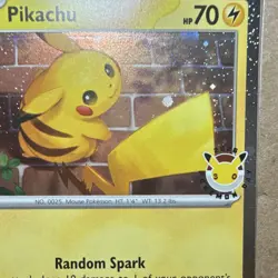 Pokemon TCG Pikachu Promo Holo Pokemon Day SV05 Temporal Forces 051/162 Basic - Image 5