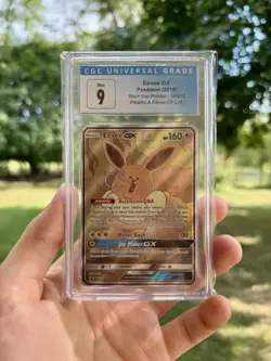 Eevee Gx SM233 Black Star Promo CGC 9 Blue Label - Pokemon English - Image 2
