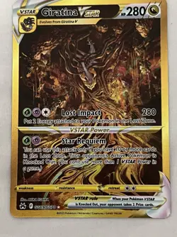 2023 Pokemon Sword And Shield Crown Zenith #GG69 Giratina Vstar Fa Secret - Image 1