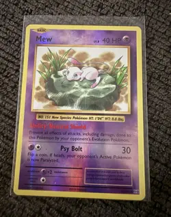 The Pokemon Company Mew 040 Nintendo Promo Holo English 2016 50 HP - Image 1