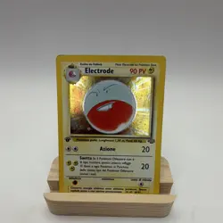 1st Edition Pokemon TCG Electrode 2/64 Jungle Holo Rare Unlimited Italian 1999 - Image 1