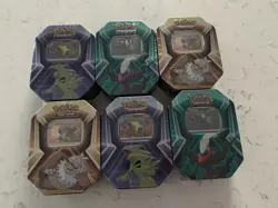 Pokemon Triple Whammy Tin Set of 3 - Tyranitar, Slaking, Darkrai Factory Sealed - Image 1